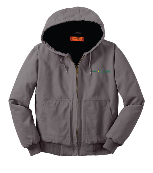 Cornerstone® Washed Duck Cloth Insulated Hooded Work Jacket CSJ41