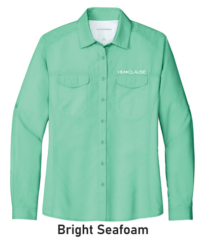 Port Authority® Women's Long Sleeve UV Daybreak Shirt LW960
